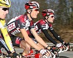 Andy Schleck whrend der dritten Etappe von Paris-Nice 2007